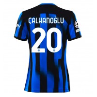 Inter Milan Hakan Calhanoglu #20 Hemmatröja Kvinnor 2023-24 Korta ärmar